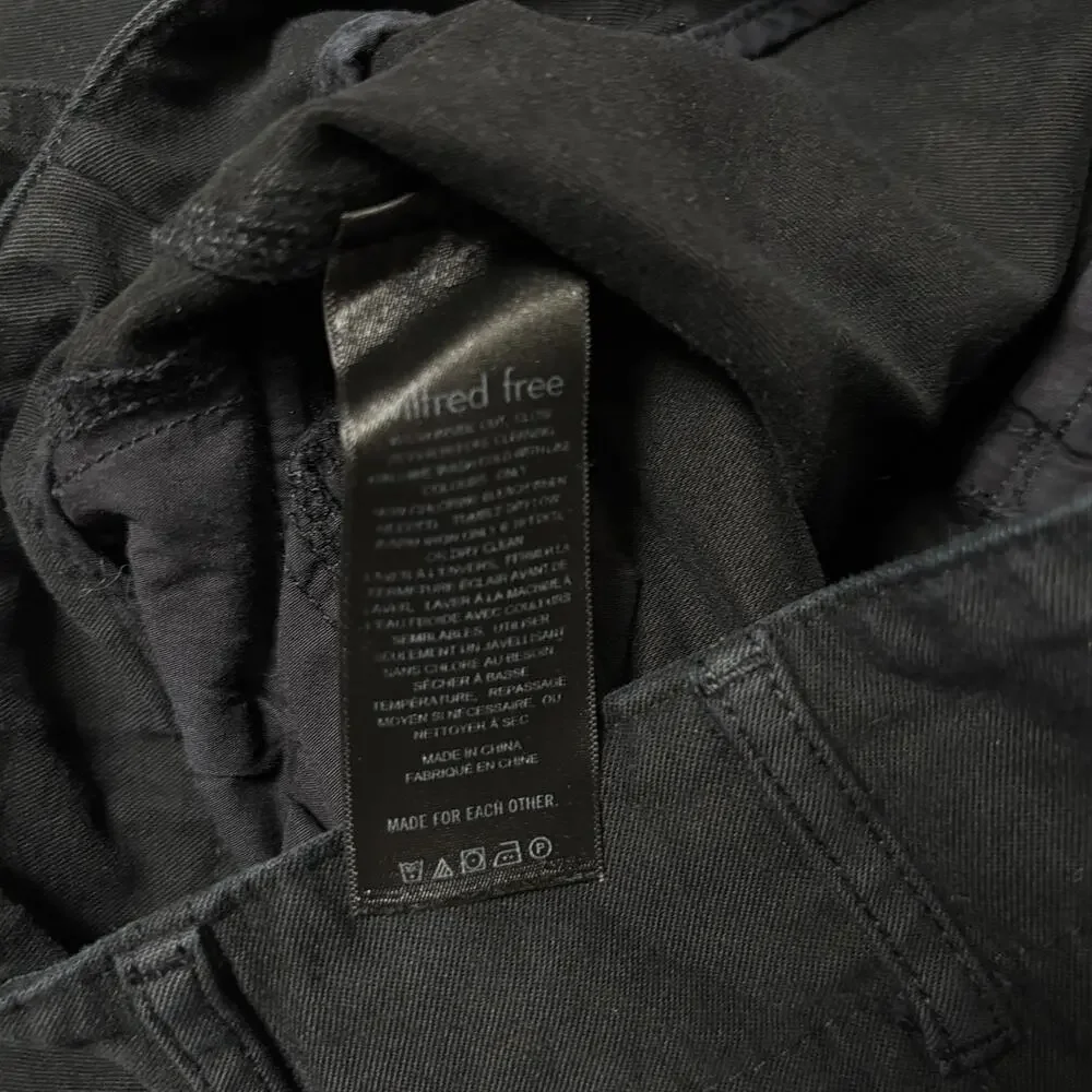 Aritzia Wilfred Free Picture Cargo Pants Black Noir Size 0(24) - Picture 4 of 5